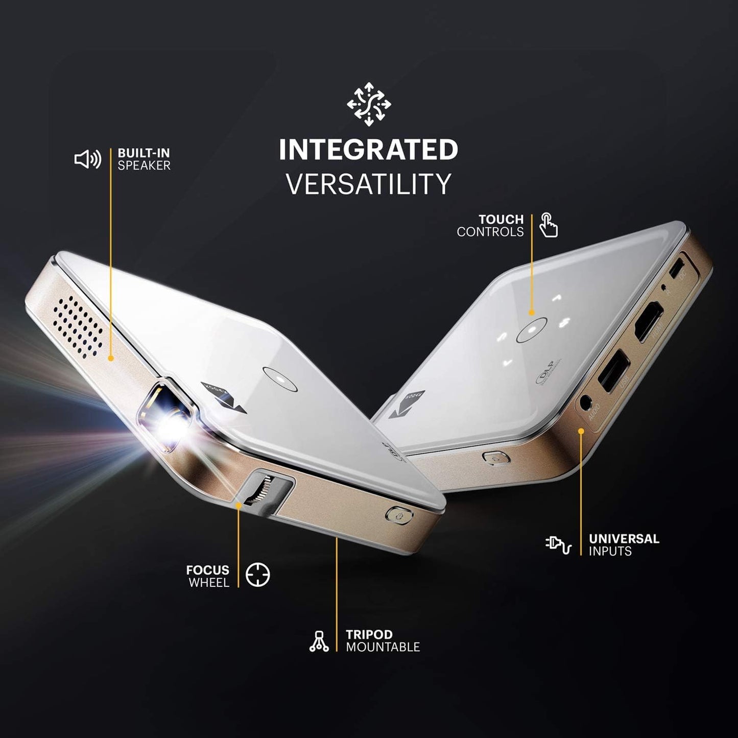 Portable Mini Pocket Projector